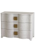 Toile Linen Chest in white