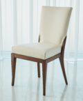 Opera Chair in White Leather