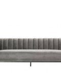 Raffles grey sofa front view