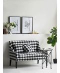 Classic Gingham Settee