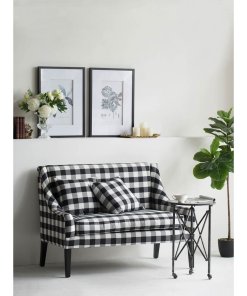 Classic Gingham Settee