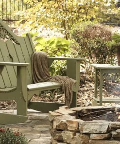 Veranda Settee Rocking chair in Apple Green color