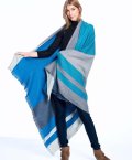 Blue Nile Alpaca Throw front & back