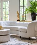 Lauren Sofa in cream color