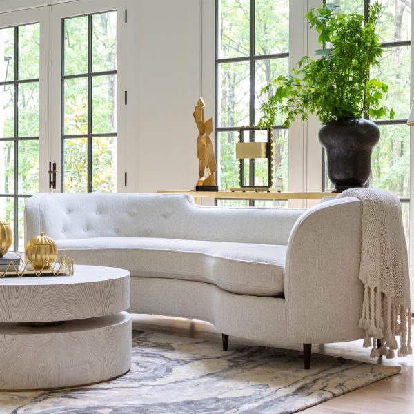 Lauren Sofa in cream color