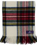 Tartan Lap Throw Collegiate folded