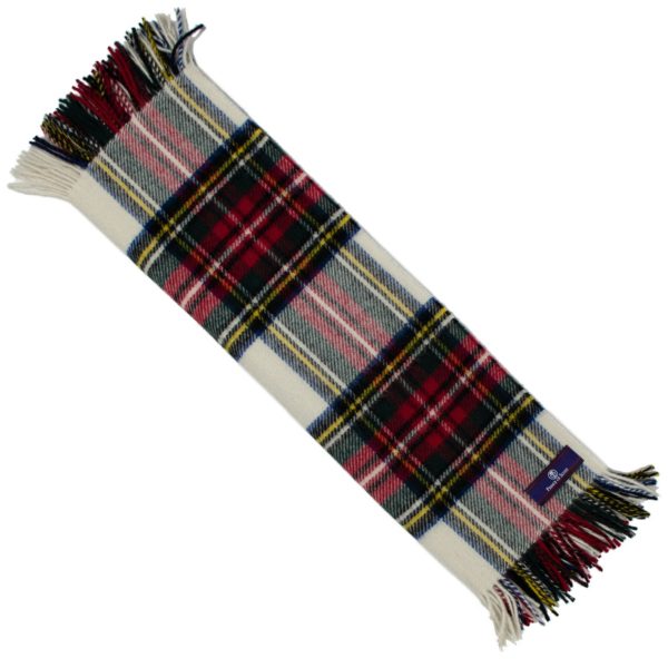 Tartan Lap Throw Collegiate folded flat