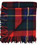 Tartan Kilgour blanket angle fold