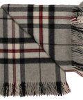 Tartan Grey throw