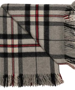 Tartan Grey throw