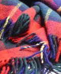 Tartan kilgour blanket fringe view