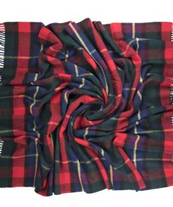 Tartan kilgour blanket flat view