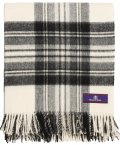 Tartan Dress Grey throw