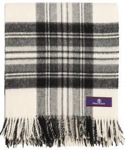 Tartan Dress Grey throw