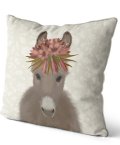 Bohemian Donkey pillow side view