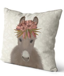 Bohemian Donkey pillow side view