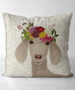 Bohemia Goat Pillow front view