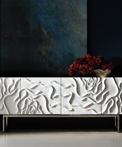 Penrose white credenza